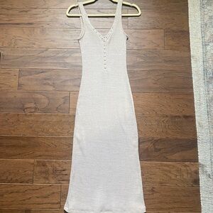 Amuse Society Cream Midi Dress